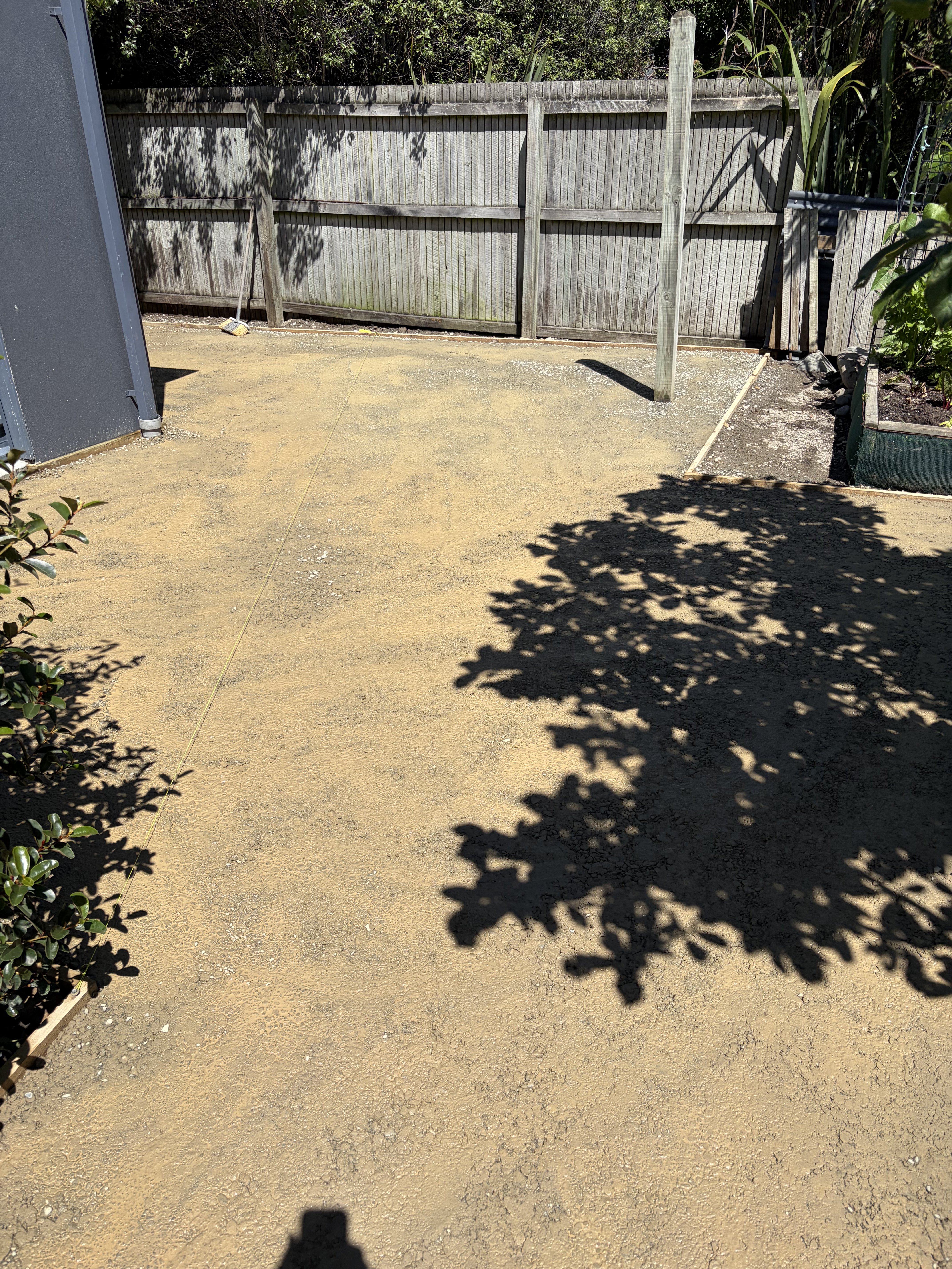 Outdoor area before